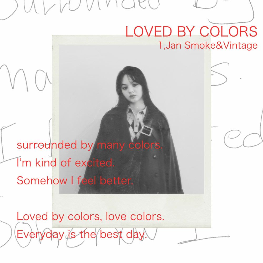 TINA:JOJUN：LOOK BOOK 2023SS -Smoke&Vintage-