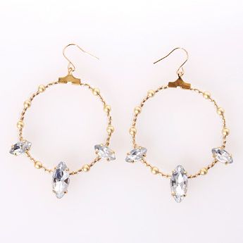 ラスターフープ ピアス イヤリング Luster Hoop Pierce Earring Liala