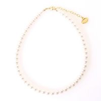 シンプルパール ネックレス プレーン Simple Pearl Necklace Plain Liala