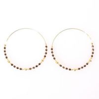 ファインブラウン ピアスイヤリング Fine Brown Pierce Earring Liala