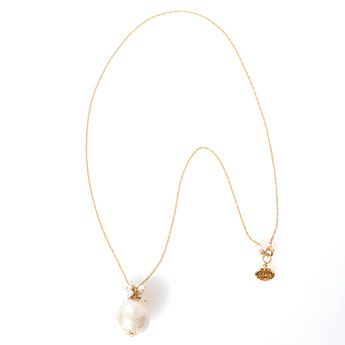 シンプルポイントパール ネックレス Simple Point Pearl Necklace Liala