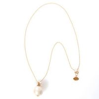 シンプルポイントパール ネックレス Simple Point Pearl Necklace Liala