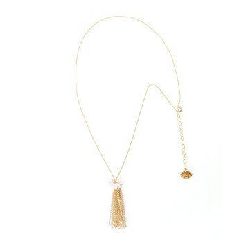 タッセルパール ネックレス Tassel Pearl Necklace Liala