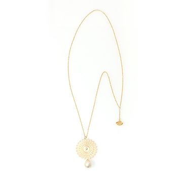 レースパール ネックレス Lace Pearl Necklace Liala