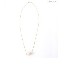 ワンポイント コットンパール ネックレス One Point Cotton Pearl Necklace Liala