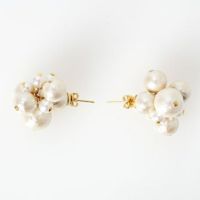 ボリュームパール ピアス イヤリング Volume Pearl Pierce Earring Liala