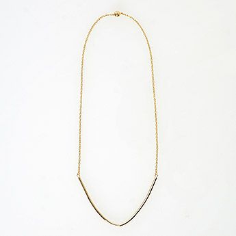 カーブ ライン ネックレス Curve Line Necklace Liala