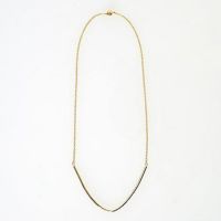 カーブ ライン ネックレス Curve Line Necklace Liala