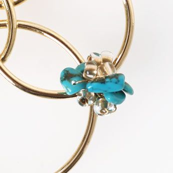 ターコイズ リング ネックレス Turquoise Ring Necklace 