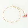 シンプル サンゴ アンクレット Simple Coral Anklet Liala