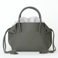 liala ラクーンファー　バケツ型バッグ　チャコールグレー liala ラクーンファー バケツ型バッグ チャコールグレー バッグ
