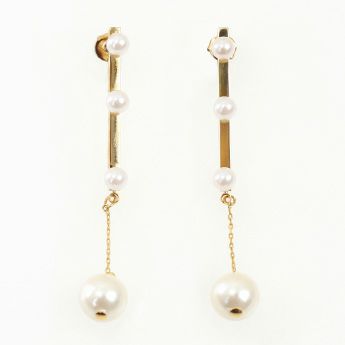 タイニー パール ピアス イヤリング Tiny Pearl Pierce Earring Liala