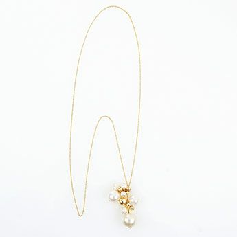 スライド ロング チェーン ネックレス Slide Long Chain Necklace Liala