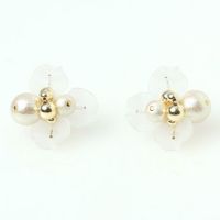 マット フラワー ピアス イヤリング Matte Flower Pierce Earring Liala