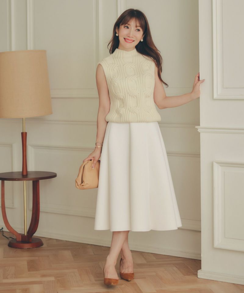 大人気/newcolor/神スカート/オールシーズン/ミディ丈/S/M