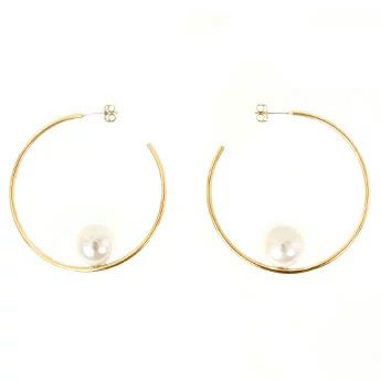 フルムーン パール ピアス Full Moon Pearl Pierce Liala