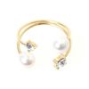 ツイン パール クリスタル リング Twin Pearl Crystal Ring Liala