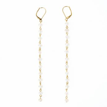 タイニー ロング ピアス イヤリング Tiny Long Pierce Earring Liala