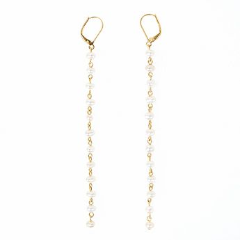 タイニー ロング ピアス イヤリング Tiny Long Pierce Earring Liala