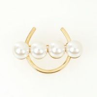 パール サークル ブローチ Pearl Circle Brooch Liala
