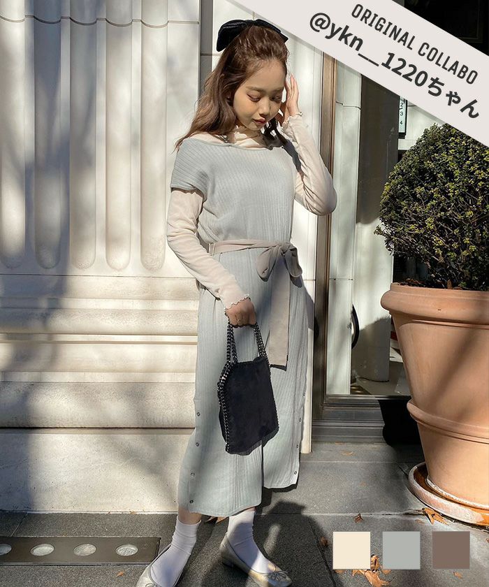 Summer Sale ワンピース Yukino Mimi マルチway ニット Mimi Toujours 全3色 Mtj311 0238 1 Joint Space Summer Sale ワンピース Yukino Mimi マルチway ニット Mimi Toujours 全3色 Mtj311 0238 1 Joint Space