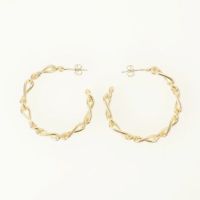 チェーン フープ ピアス Chain Hoop Pierce Liala