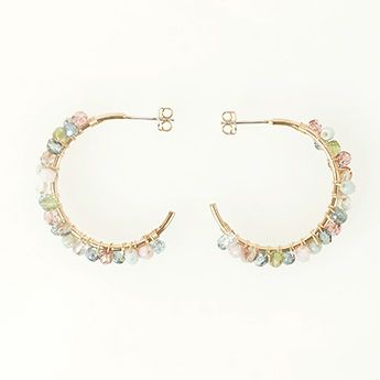 カラフル ストーン ピアス Colorful Stone Pierce Liala