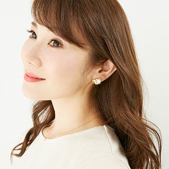 パール ペダル ピアス イヤリング Pearl Pedal Pierce Earring