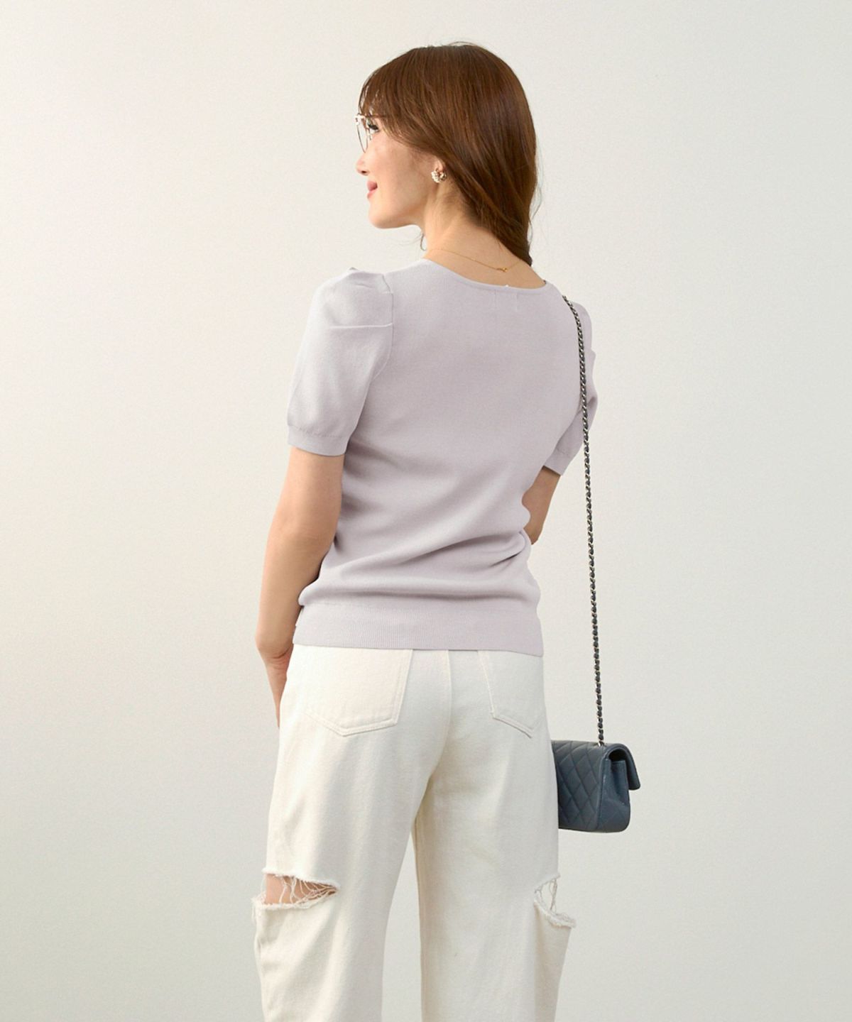 新色追加/newcolor/手洗い可/ドライタッチ/セットアップ対応商品/タック袖/シャリ感/涼感/春/夏