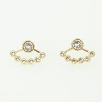 クリスタル フローラル ピアス Crystal Floral Pierce