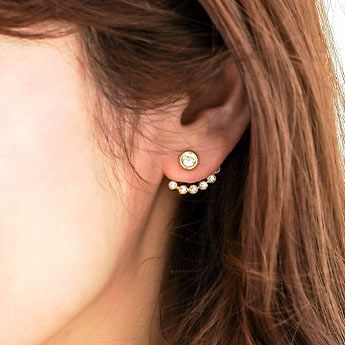 クリスタル フローラル ピアス Crystal Floral Pierce