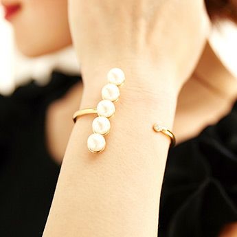 ライン パール ブレスレット Line Pearl Bracelet