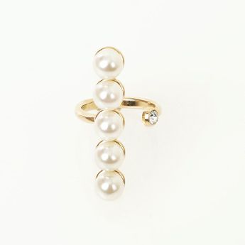 ダイヤ　パール　リング Liala-SALE キャンディ パール リング Candy Pearl Ring （Liala） 全1