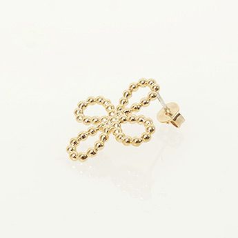 スタッズ クローバー ピアス イヤリング Studs Clover Pierce Earring