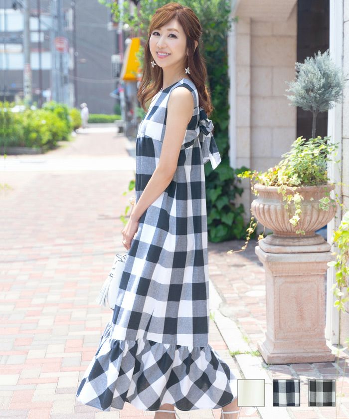 Summer Sale ワンピース ロング バックリボン リラックス Prima Scherrer 全3色 Psc311 0267 1 Summer Sale ワンピース ロング バックリボン リラックス Prima Scherrer 全3色 Psc311 0267 1