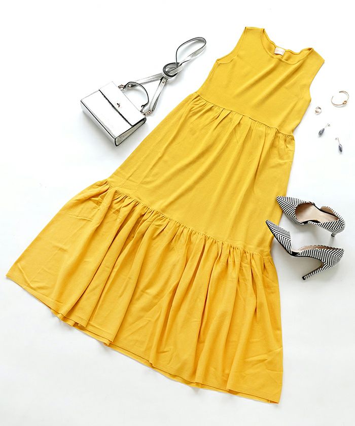 Summer Sale ワンピース ロング ニット ティアード Liala Pg 全3色 Lpg311 01 1