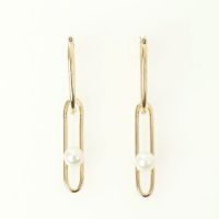 ダブル フープ ムーン ピアス Double Hoop Moon Pierce