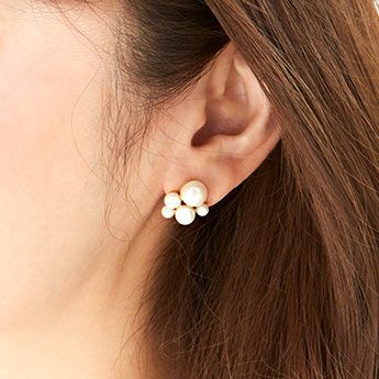 バブル パール ピアス イヤリング Bubble Pearl Pierce Earring