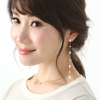 淡水パール ピアス イヤリング Freshwater Pearl Pierce Earring