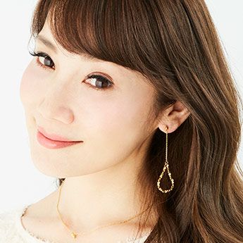 チェーン ドロップ ピアス イヤリング Chain Drop Pierce Earring