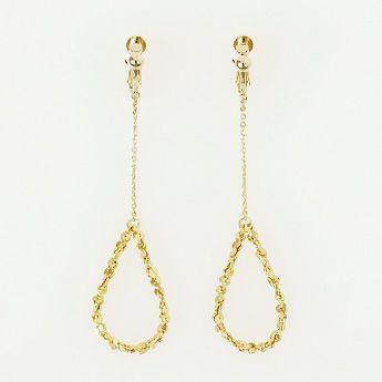 チェーン ドロップ ピアス イヤリング Chain Drop Pierce Earring