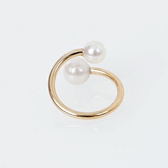 ツイン パール リング Twin Pearl Ring