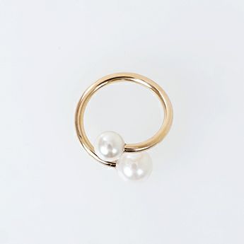 ツイン パール リング Twin Pearl Ring