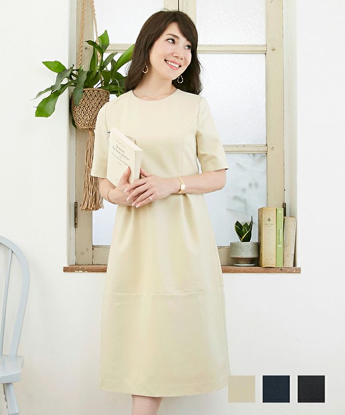 半袖 ワンピース オケージョン Liala Pg 全3色 Lpg312 04 1