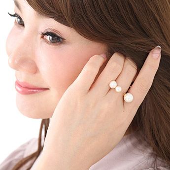 トリプル パール リング Triple Pearl Ring