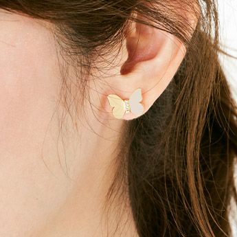 バタフライ ピアス イヤリング Butterfly Pierce Earring