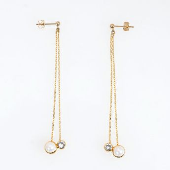 スイング チェーン ピアス イヤリング Swing Chain Pierce Earring