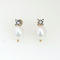 シンプル パール ピアス Smple Pearl Pierce