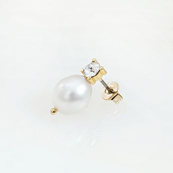 シンプル パール ピアス Smple Pearl Pierce