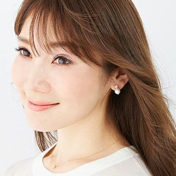 シンプル パール ピアス Smple Pearl Pierce